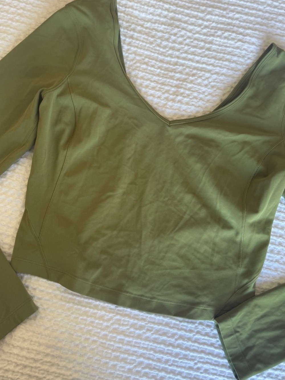 Lululemon green align top